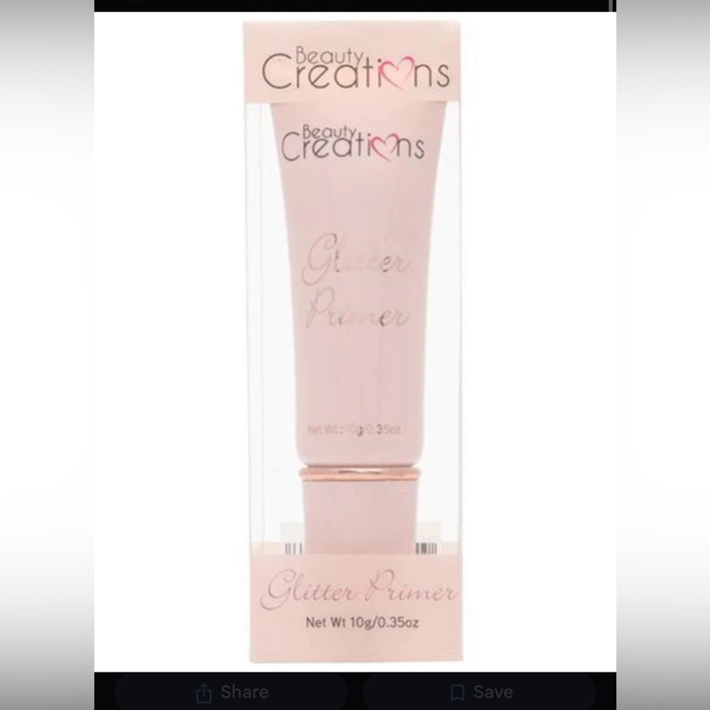 Glitter primer